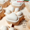 CK007-Pink 貓爪QQ熊掌矽膠模具 (1x8) PAWS Silicon Ice Mold