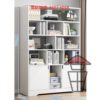 CB76 簡約座地高身木製書櫃 Tall Wooden Bookshelf - Image 2