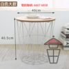 CT15 鐵藝木板小茶几 咖啡枱 Sofa Side / Coffee Table