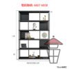 CB87 現代多層座地鋼材展示櫃 Modern Metal Frame Display Rack - Image 7